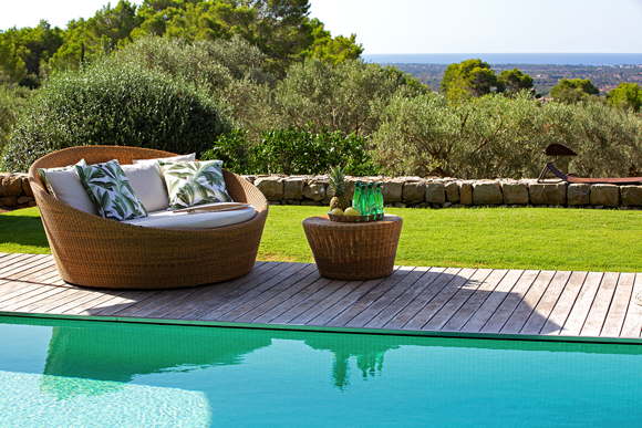 Luxusfinca mit Pool und Personal bei Santanyi Mallorca Spanien mieten