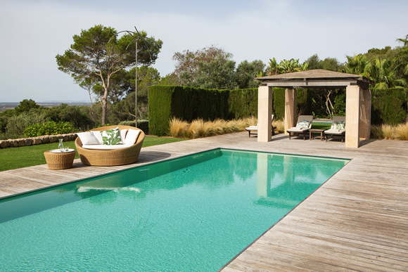 Luxusfinca mit Pool und Personal bei Santanyi Mallorca Spanien mieten