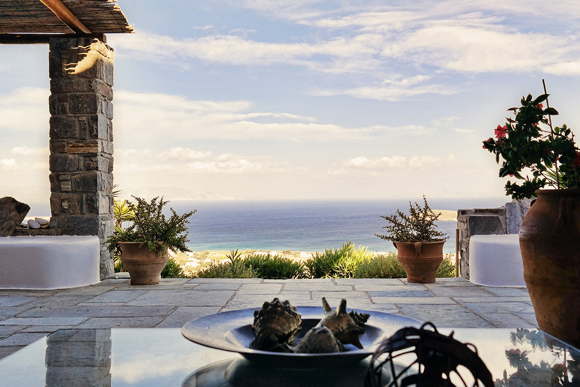 Luxus Ferienhaus mieten-Ferienvilla mit Pool-Villa am Meer in Griechenland-Kykladen-Paros-Drios