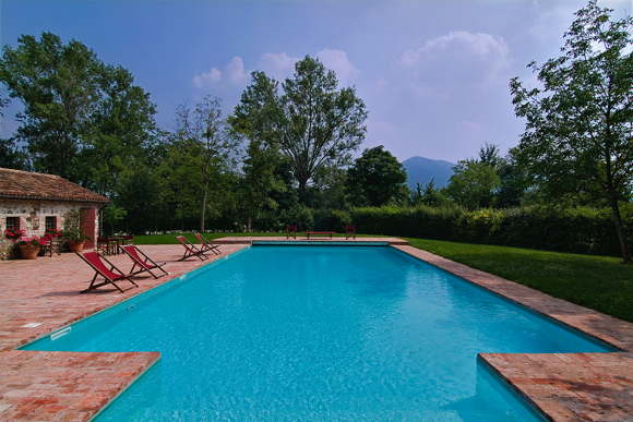 Ferienhaus mit Pool-Ferienvilla-Landhaus mieten-Villa in Italien-Venetien-Frassanelle-mieten