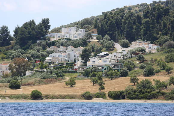 Ferienvilla für 8 Personen mit Privatpool in einem Resort am Strand Chalkidiki