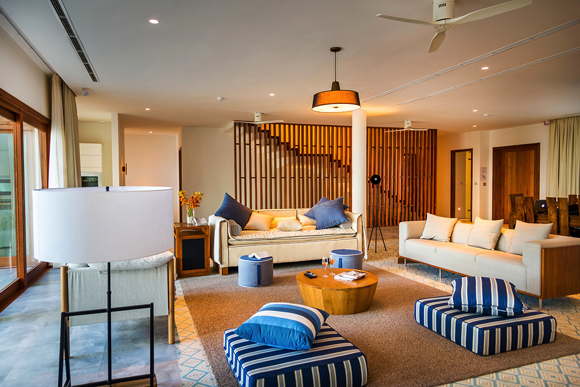 Luxus Hotelvilla am Strand im Luxusresort Malediven Amilla Fushi mieten