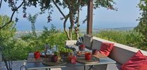Ferienvilla mit Pool und Meerblick in Cefalu Sizilien Italien