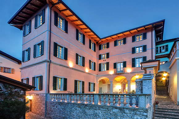 Hotel Palazzo am Comer See in Italien mit Zimmern und Apartments