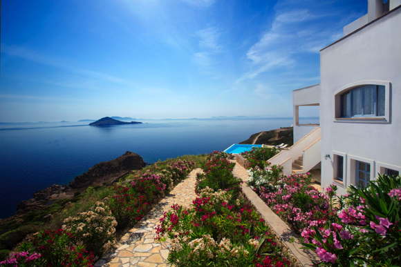 Luxusvilla mit Privatpool und Meerblick Griechenland-Dodekanes-Patmos-Grikos
