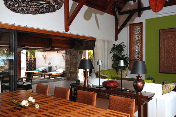 Luxusvilla in Mauritius direkt am Strand-Poste Lafayette-Ostküste