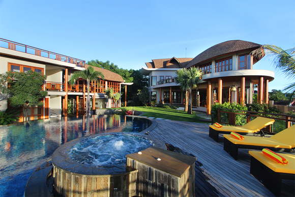 Ferienvilla Meerblick Pool Indonesien-Bali Halbinsel Bukit Jimbaran