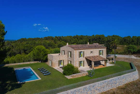 Luxusvilla Hotelanbindung Finca Pool und Service Artà Mallorca Spanien